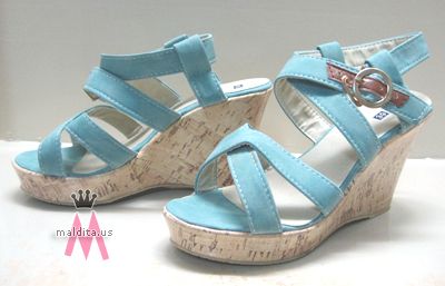OASAP: Vintage Openwork Wrapped Wedges With Pin Buckle